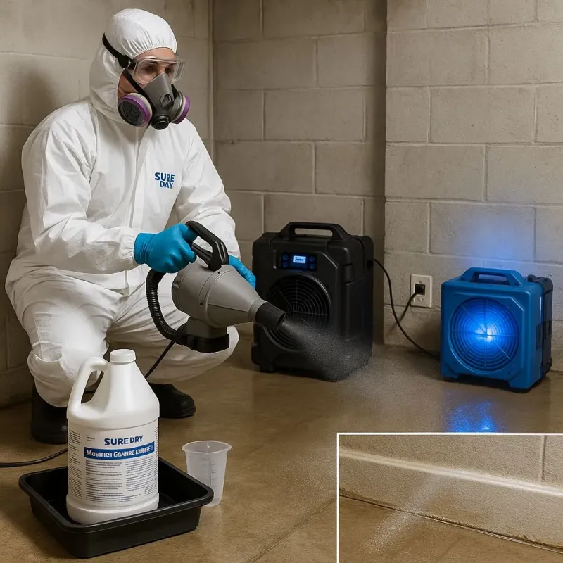 Sanitization and Odor Removal process in Marquette Heights, IL