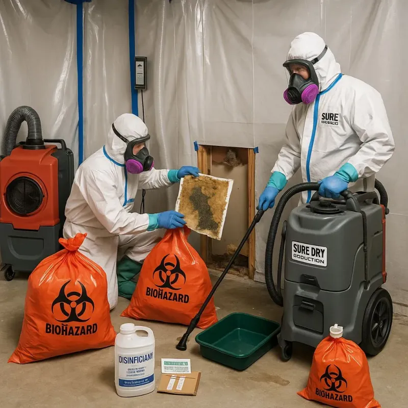 Contaminated Water Handling Protocols process in Marquette Heights, IL