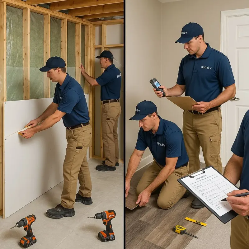 Repairs and Reconstruction process in Marquette Heights, IL