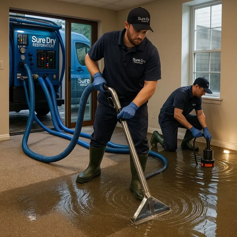 Water Extraction and Removal process in Marquette Heights, IL